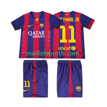 Maillot de Foot FC Barcelone Neymar JR 11 2014 2015 Retro Enfant Domicile